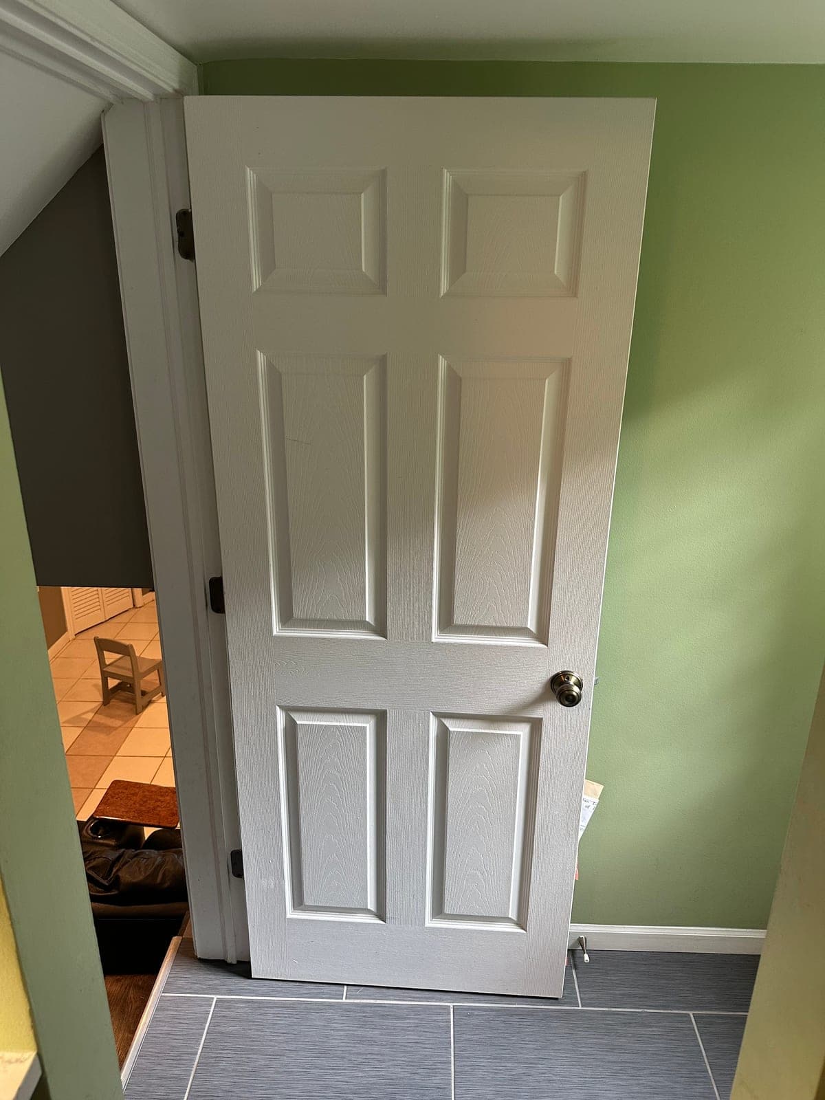 6-Panel Hollow Core Interior Door – Approx. 30” x 80”